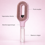 Brosse vaporisateur 2-en-1